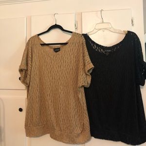 Lane Bryant bundle of 3 tops size 18/20 plus.